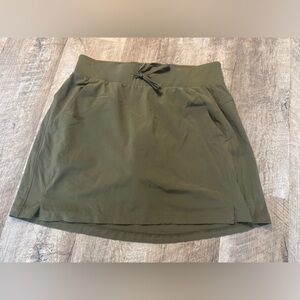 All in Motion size XS Olive green skirt, like new * see waistband/back spot